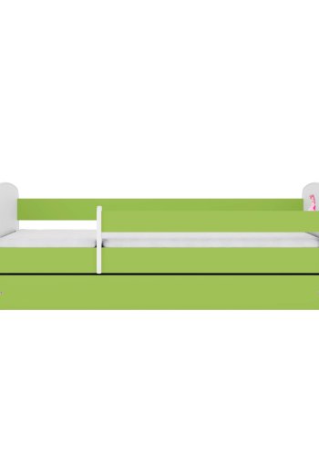 KOCOT KIDS Seng babydreams grn prinsesse med skuffe med madras 160/80