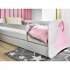 KOCOT KIDS Seng babydreams hvid prinsesse med skuffe med madras 140/70
