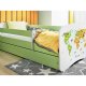 KOCOT KIDS Seng babydreams green map uden skuffe med madras 180/80