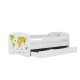 KOCOT KIDS Seng babydreams white map uden skuffe med madras 160/80