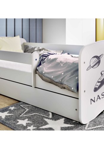 KOCOT KIDS Seng babydreams white nasa uden skuffe med madras 140/70