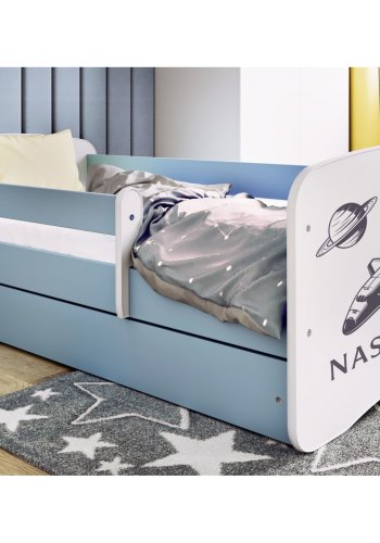 KOCOT KIDS Seng babydreams bl nasa uden skuffe med madras 160/80