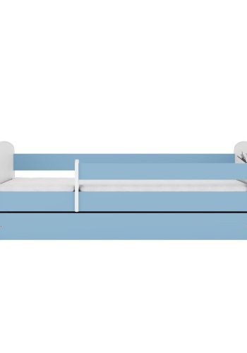 KOCOT KIDS Seng babydreams blue nasa med skuffe med madras 160/80