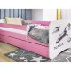 KOCOT KIDS Seng babydreams pink nasa uden skuffe med madras 180/80