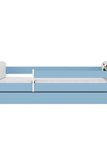 KOCOT KIDS Seng babydreams blue panda 2 uden skuffe med madras 140/70