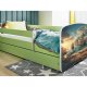 KOCOT KIDS Seng babydreams grnt skib med skuffe med madras 160/80