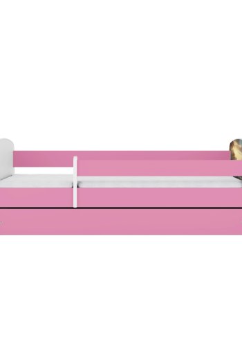 KOCOT KIDS Seng babydreams pink skib uden skuffe med madras 140/70