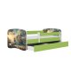 KOCOT KIDS Seng babydreams grnt skib uden skuffe med madras 140/70