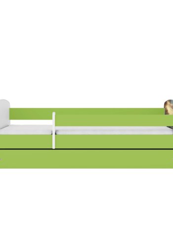 KOCOT KIDS Seng babydreams grnt skib med skuffe med madras 140/70