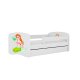 KOCOT KIDS Seng babydreams hvid havfrue uden skuffe med madras 160/80