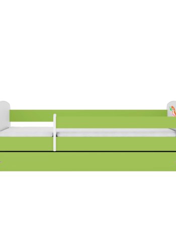 KOCOT KIDS Seng babydreams grn havfrue med skuffe med madras 180/80