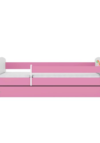 KOCOT KIDS Seng babydreams pink havfrue uden skuffe med madras 160/80