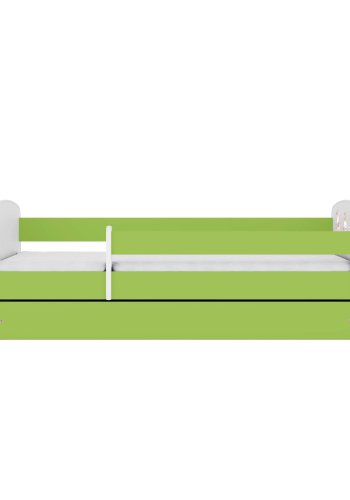 KOCOT KIDS Seng babydreams grnne kaniner med sommerfugle med skuffe med madras 160/80
