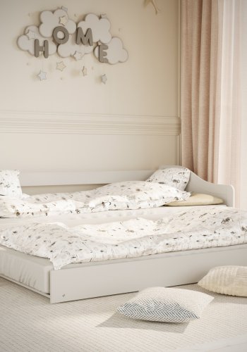 KOCOT KIDS Seng Blanka hvid 200 med madras