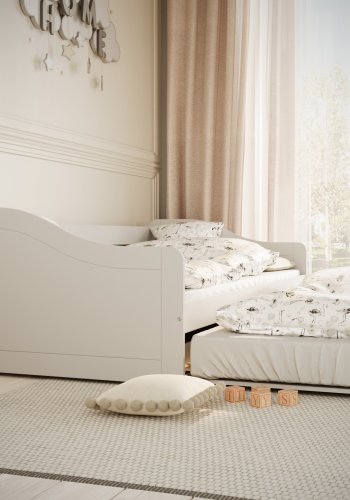 KOCOT KIDS Seng Blanka hvid 200 med madras