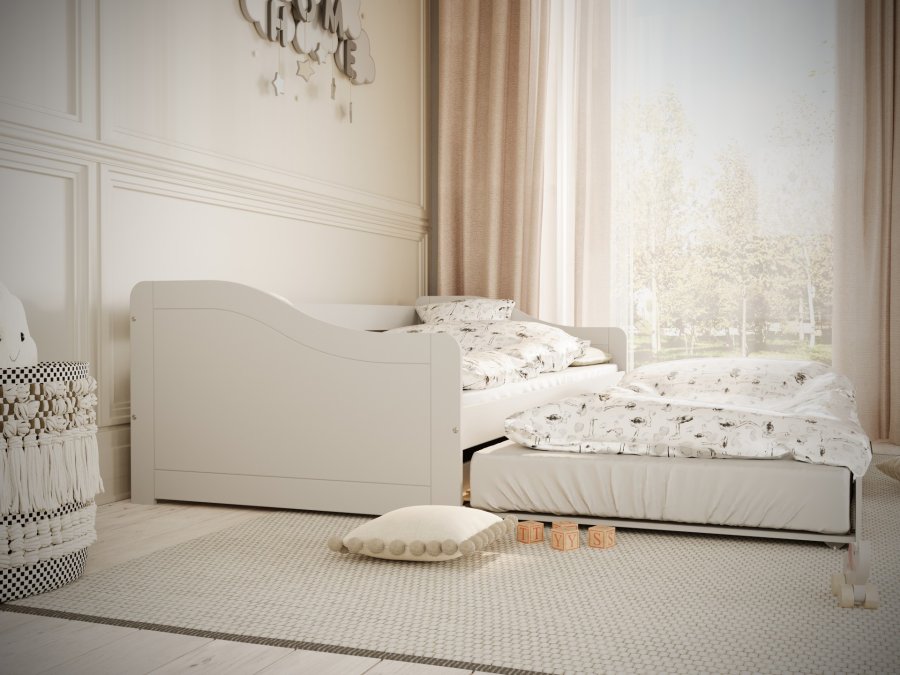 KOCOT KIDS Seng Blanka hvid 200 med madras