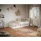 KOCOT KIDS Seng Emil hvid 160 med madras