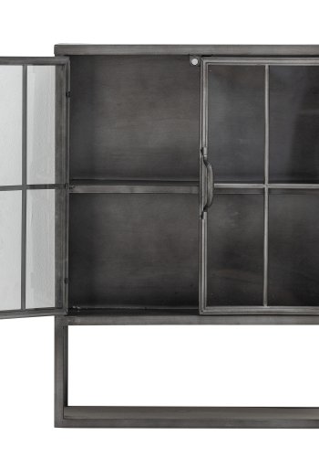 BLOOMINGVILLE Sindre Skab, Sort, Metal