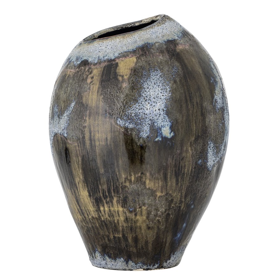 BLOOMINGVILLE Senja Vase, Brun, Stentj