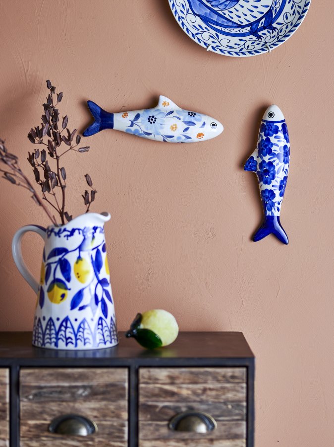 CREATIVE COLLECTION Dunne Vgdekoration, Bl, Stentj