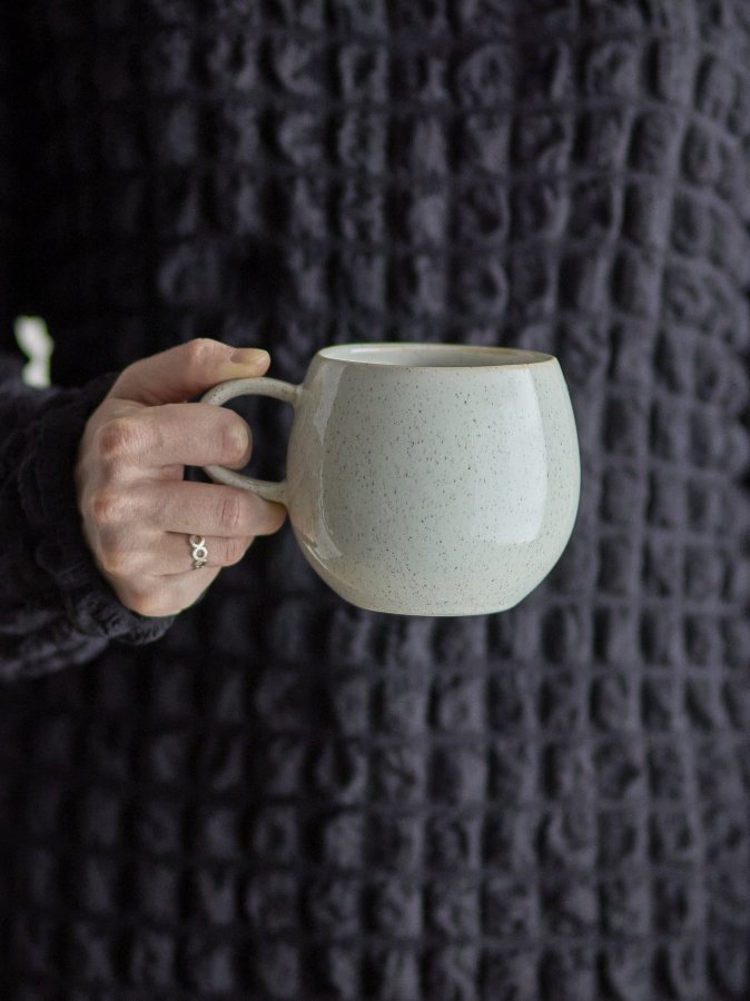 BLOOMINGVILLE Addison Krus, Hvid, Stentj