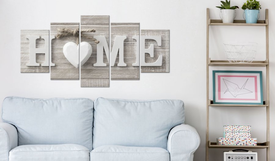 ARTGEIST billede, 5-delt - Love Sanctuary - Flere strrelser