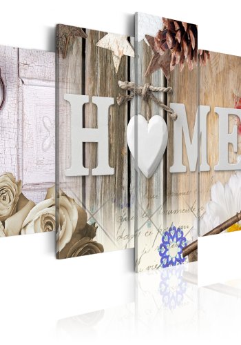 ARTGEIST billede, 5-delt - Home: Range of Variety - Flere strrelser