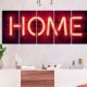 ARTGEIST billede, 5-delt - Home Neon - Flere strrelser
