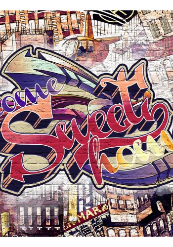 ARTGEIST Fototapet - Cool Graffiti, sejt grafitti (flere strrelser)