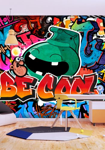 ARTGEIST Fototapet - Be Cool, sej grafitti (flere strrelser)