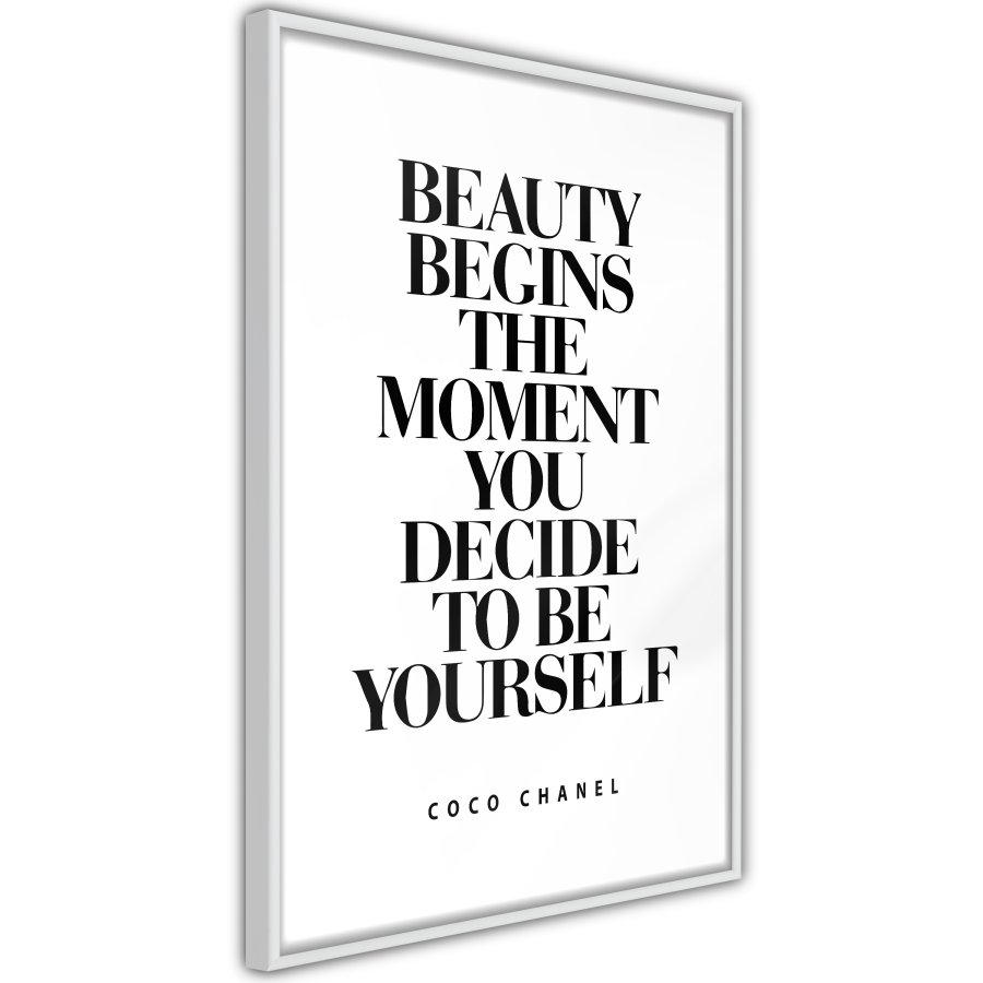 ARTGEIST Plakat med ramme - Beginning of the Beauty