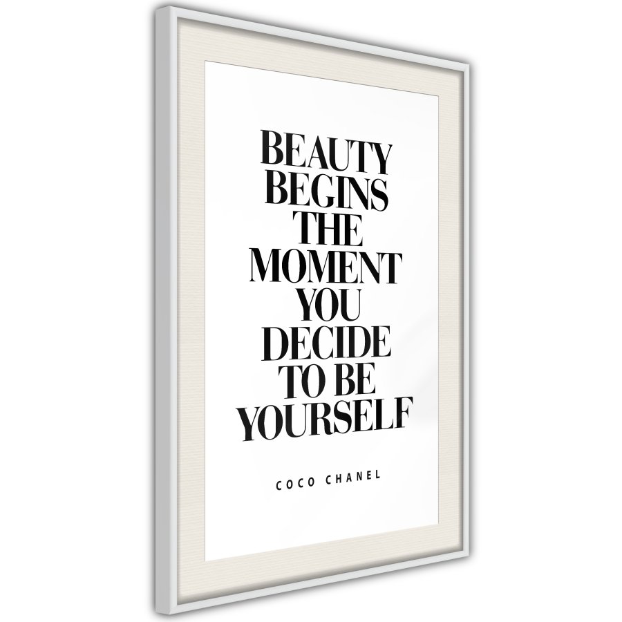 ARTGEIST Plakat med ramme - Beginning of the Beauty