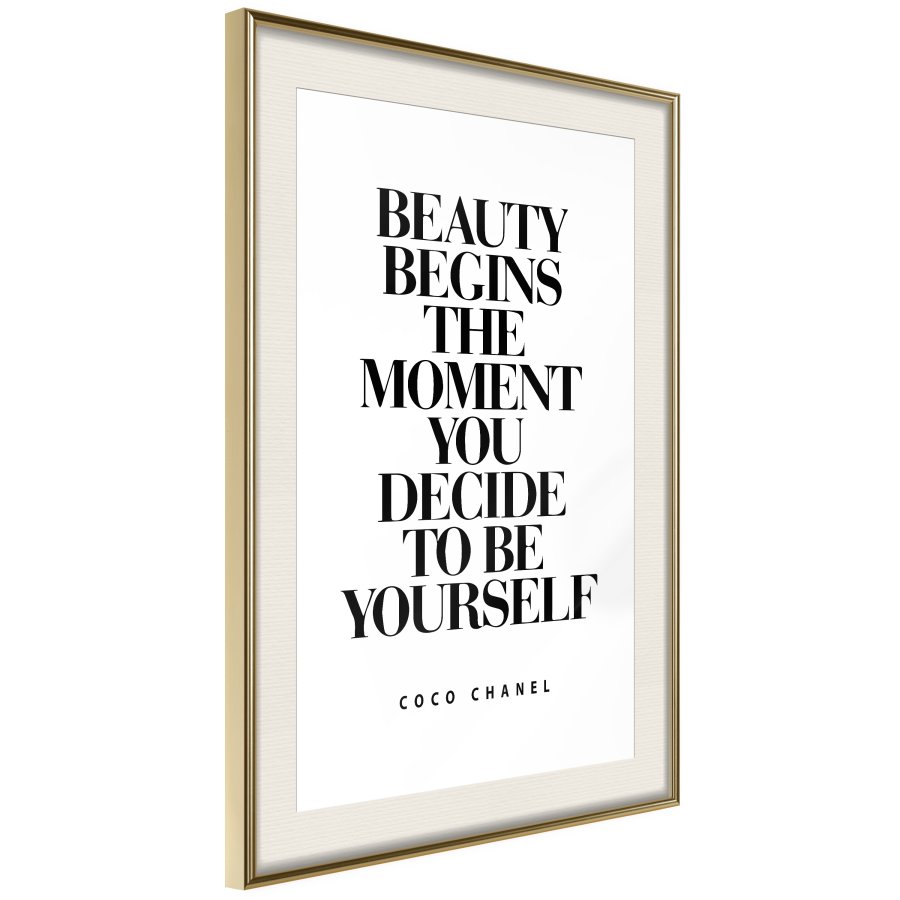 ARTGEIST Plakat med ramme - Beginning of the Beauty