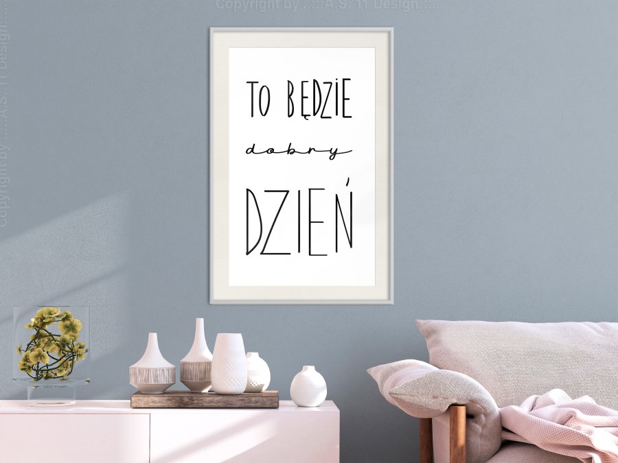 ARTGEIST Plakat med ramme - Good Day