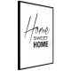 ARTGEIST Plakat med ramme - Home I