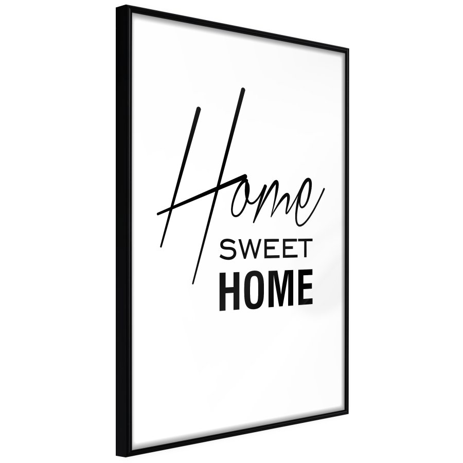 ARTGEIST Plakat med ramme - Home I