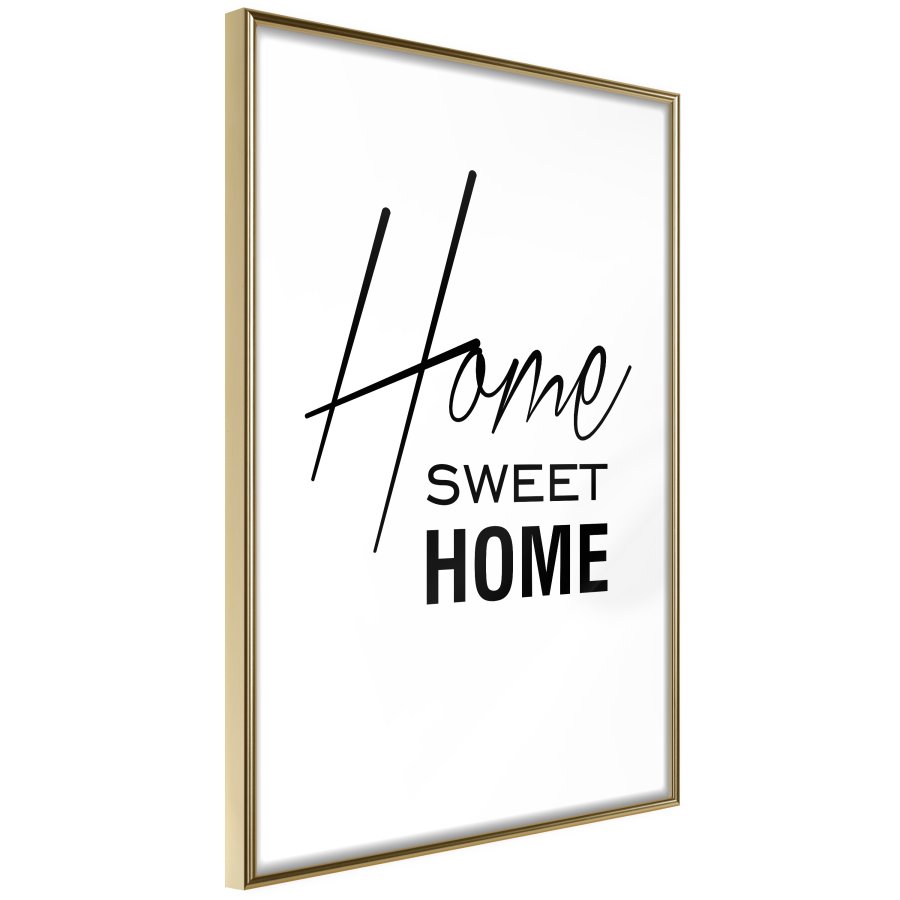 ARTGEIST Plakat med ramme - Home I