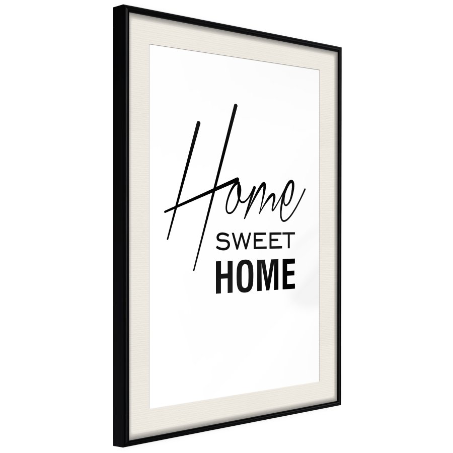 ARTGEIST Plakat med ramme - Home I