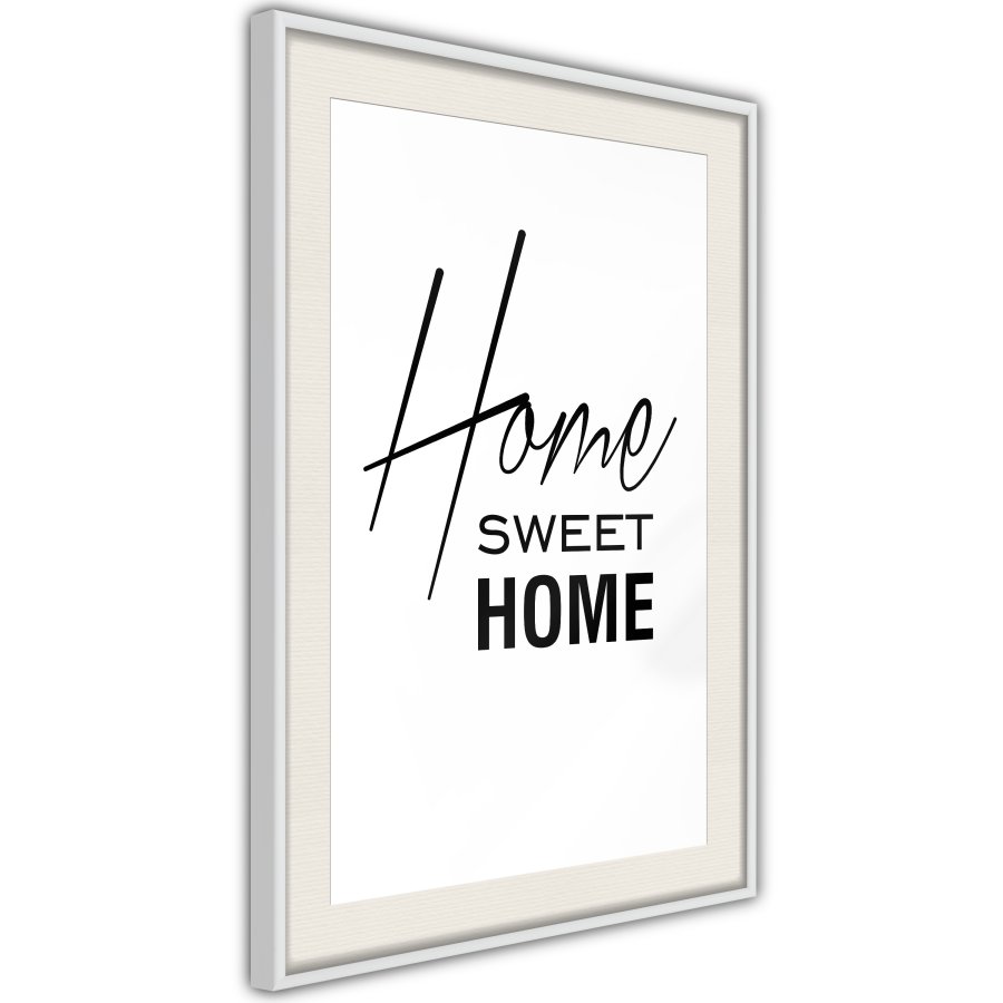 ARTGEIST Plakat med ramme - Home I
