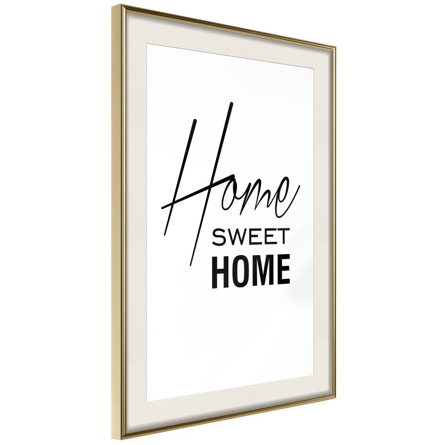 ARTGEIST Plakat med ramme - Home I