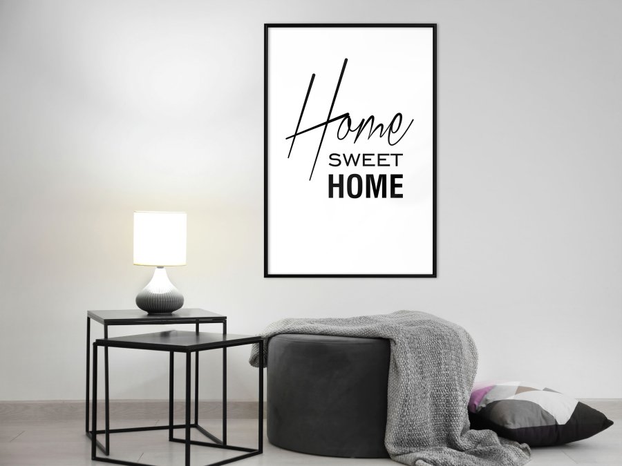 ARTGEIST Plakat med ramme - Home I