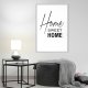 ARTGEIST Plakat med ramme - Home I
