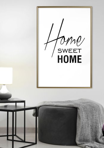 ARTGEIST Plakat med ramme - Home I
