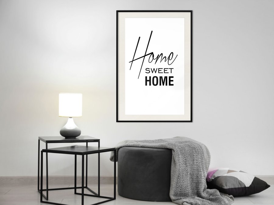 ARTGEIST Plakat med ramme - Home I