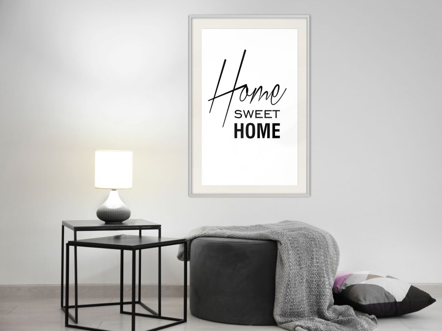 ARTGEIST Plakat med ramme - Home I