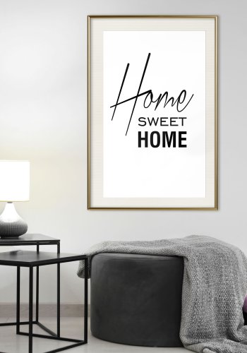 ARTGEIST Plakat med ramme - Home I