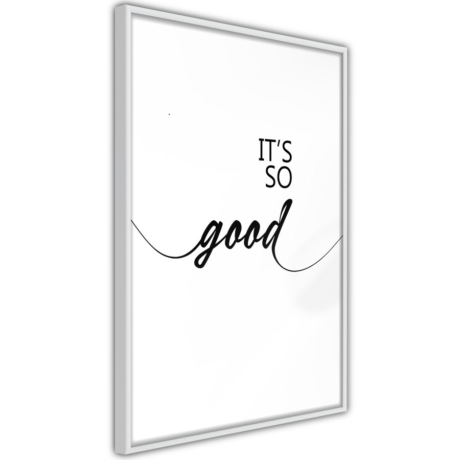 ARTGEIST Plakat med ramme - So Good