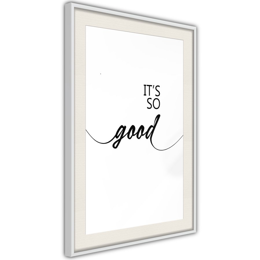 ARTGEIST Plakat med ramme - So Good