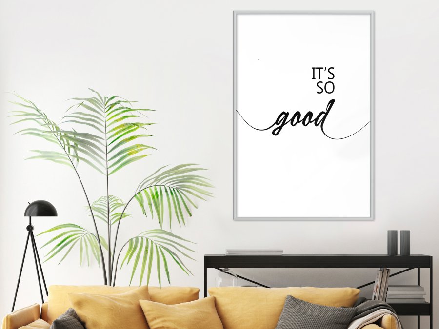 ARTGEIST Plakat med ramme - So Good