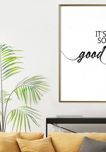 ARTGEIST Plakat med ramme - So Good